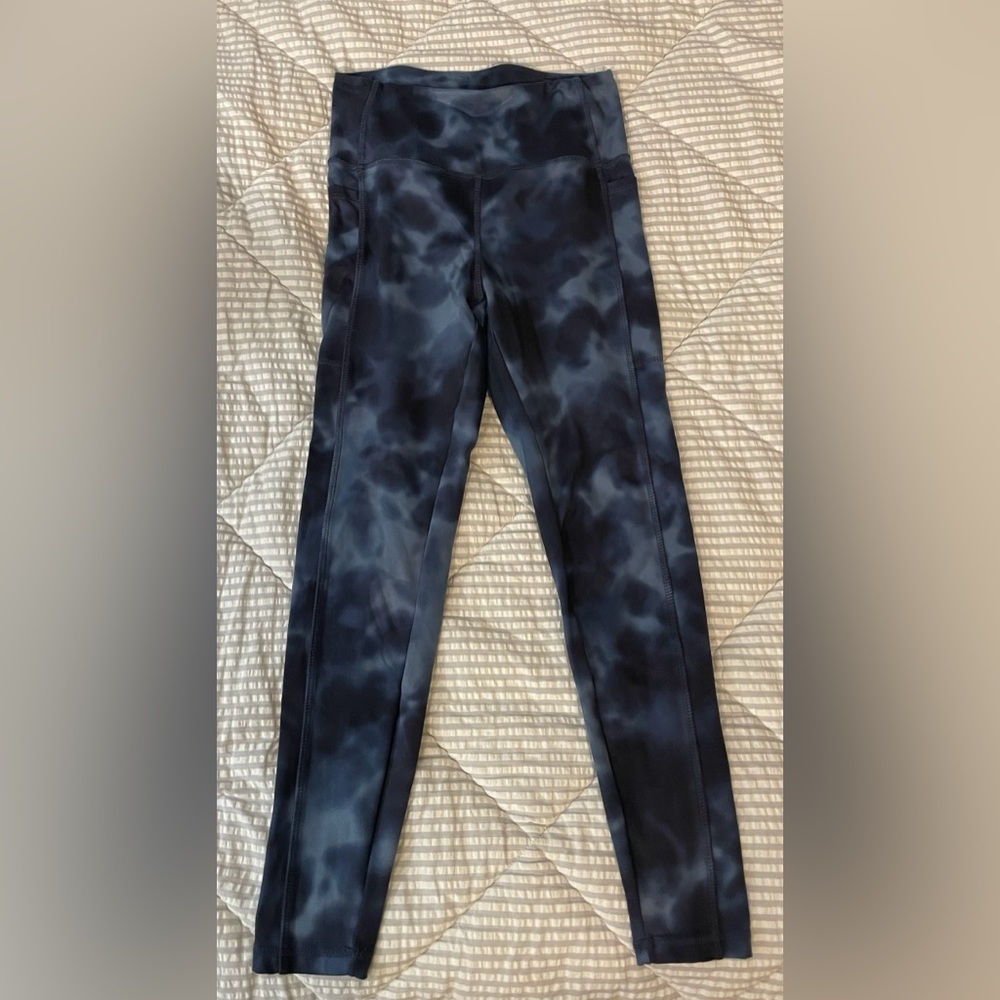 Danskin side pocket tie dye leggings size small